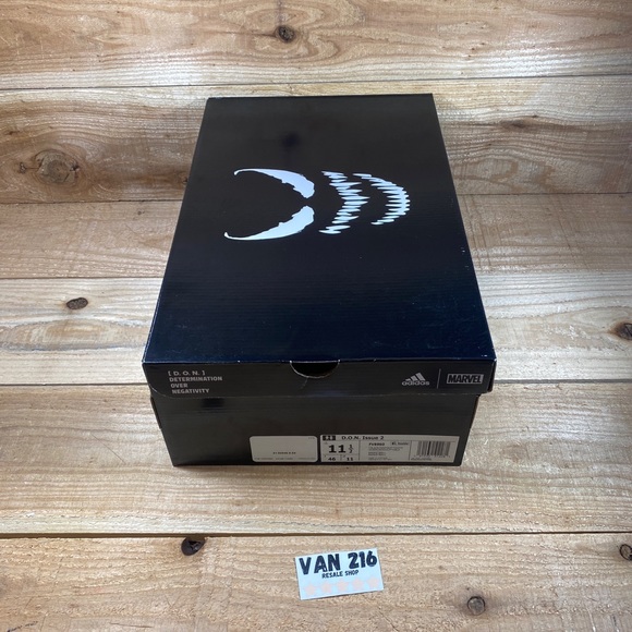 ADIDAS DON ISSUE 2 MARVEL VENOM FV8960 BLACK/PINK (COMES WITH OG BOX) - Picture 12 of 16